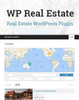 WP Real Estate – Free WordPress Plugin For Realtors